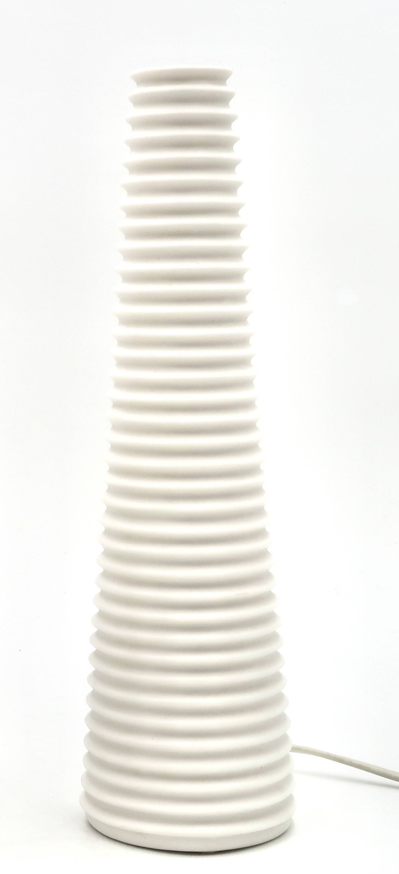 Bista white porcelain lamp, Ikea 90s