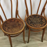 Lot de chaises bistrot Baumann