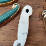 Set of twelve knife holders