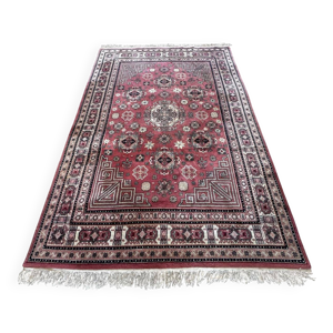 Grand tapis chinois fait