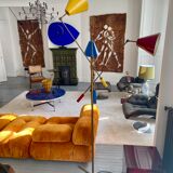 Angelo Lelii floor lamp "Triennale" by Arredoluce