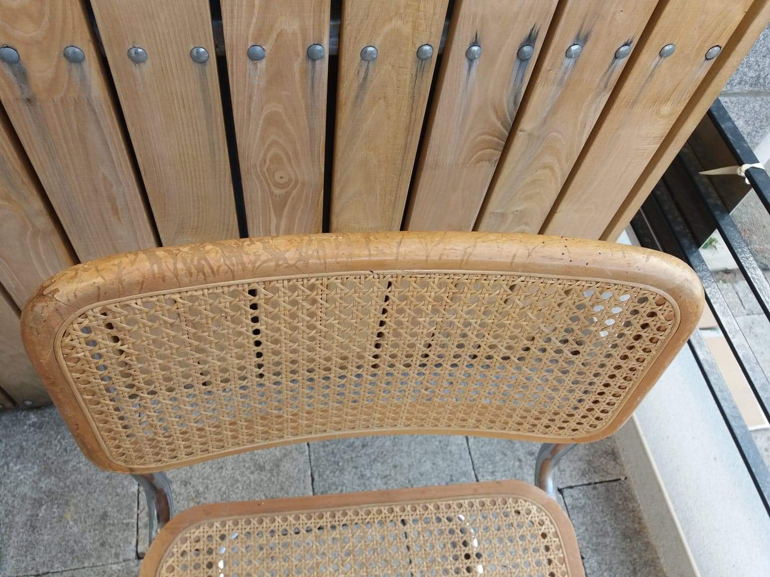 Set of 3 chairs B32 by Marcel Breuer