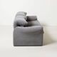 Vico Magistretti Maralunga 2-seater / loveseat for Cassina, Italy, 1980s, g