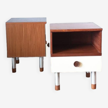 pair of bedside tables 1970