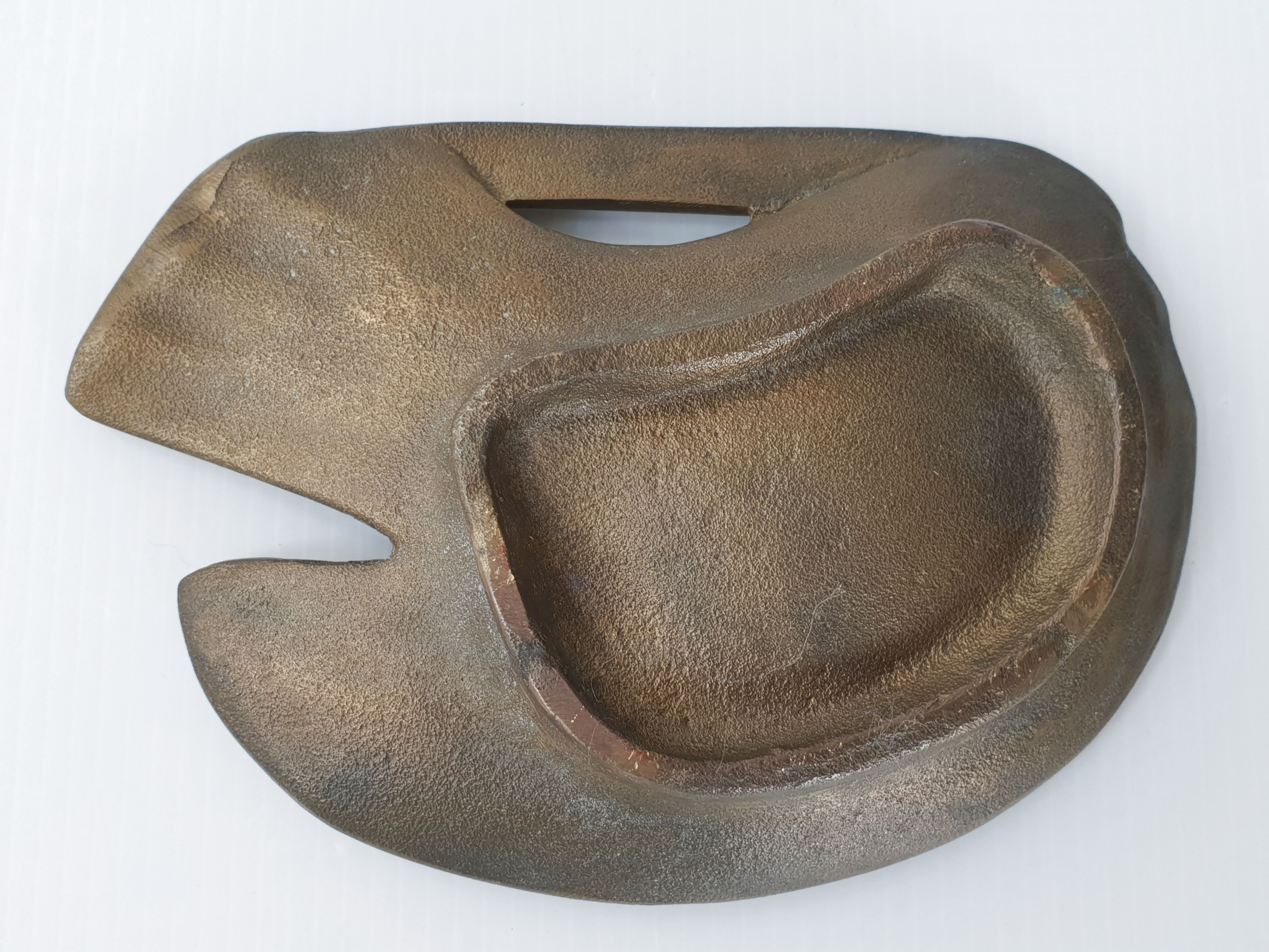 Vintage bronze pocket empty