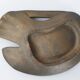 Vintage bronze pocket empty