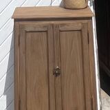 Buffet parisien ancien en bois brut