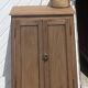 Antique Parisian buffet in raw wood