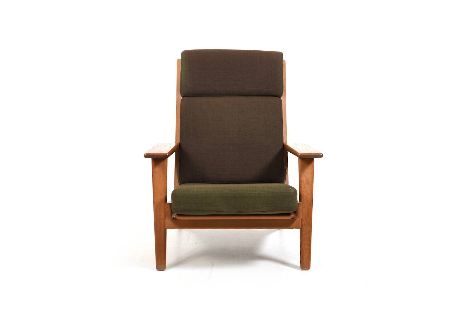 Hans J. Wegner GE-290 Highback Lounge Chair 1950s