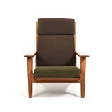 Hans J. Wegner GE-290 Highback Lounge Chair 1950s