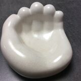 Empty vintage hand pocket ceramic Xxl
