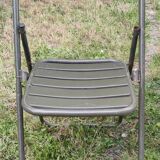 Ensemble militaire vintage Verhaeghe 1 table + 2 chaises