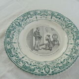 Talking plate