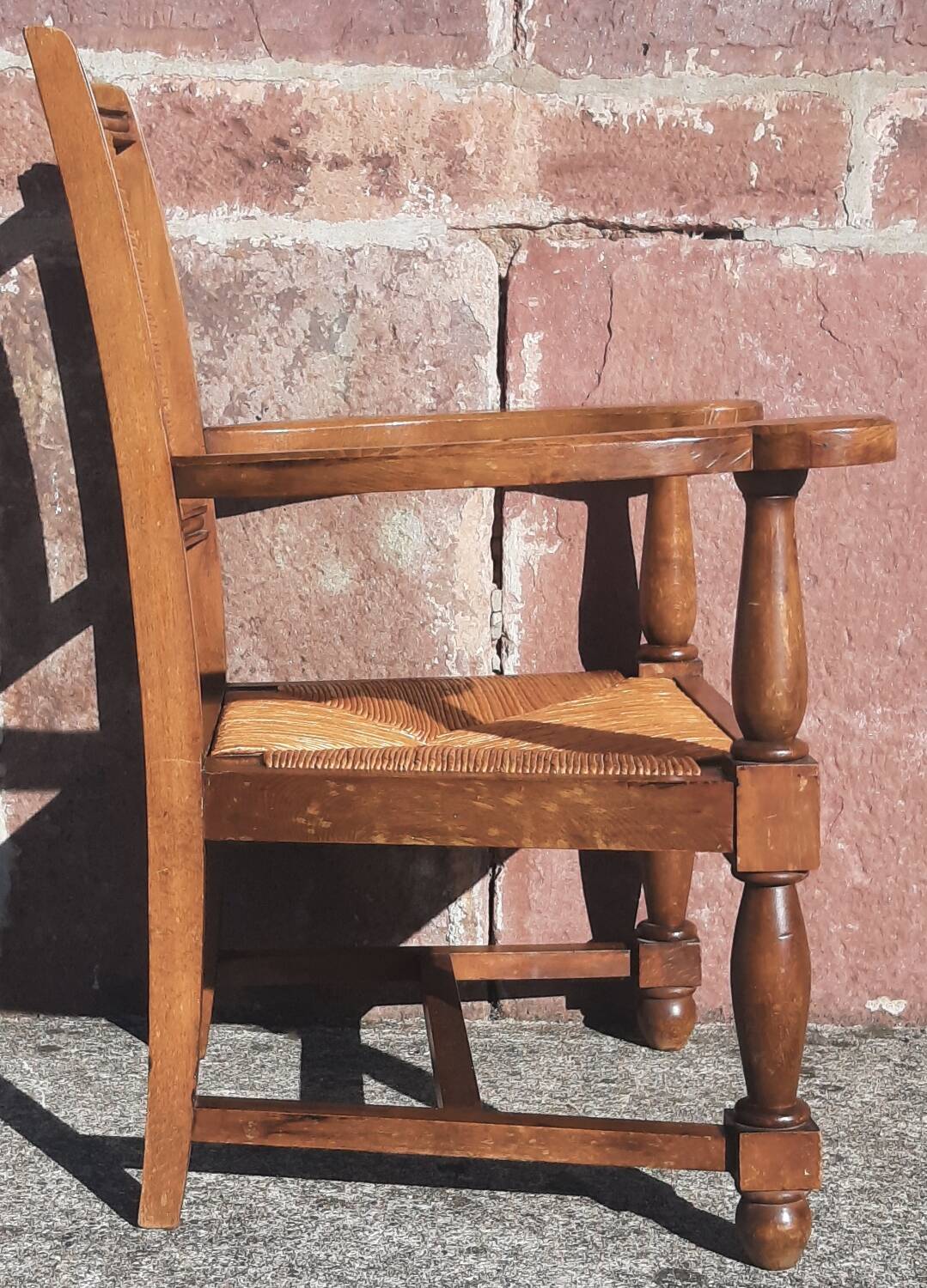 Straw chair (seat and backrest)