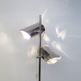70s chrome floor lamp