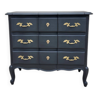 Louis XV 3-drawer chest of drawers