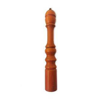 Large XXL pepper mill in vintage wood 70s