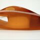 Translucent amber resin vase – Jacqueline Guénot, Full Moon® Paris