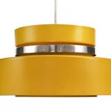 Suspension jaune foncé par Carl Thore pour Granhaga. Suède années 1970
