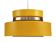 Suspension jaune foncé par Carl Thore pour Granhaga. Suède années 1970