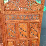 3-panel solid wood screen
