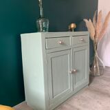 Old green "country" buffet