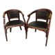 Paire de fauteuils Fischel 1900