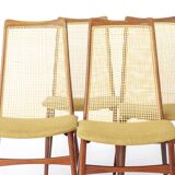 Set 4 Dining Chairs 1960s by Wilhelm Benze GmbH, Germany