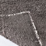 7x10 Brown & Gray Vintage Wool Rug 209x304Cm