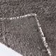 7x10 Brown & Gray Vintage Wool Rug 209x304Cm