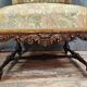 Antique walnut armchair – Renaissance / Henry II style – H 111 cm