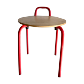 Esther Habitat Red Tabouret