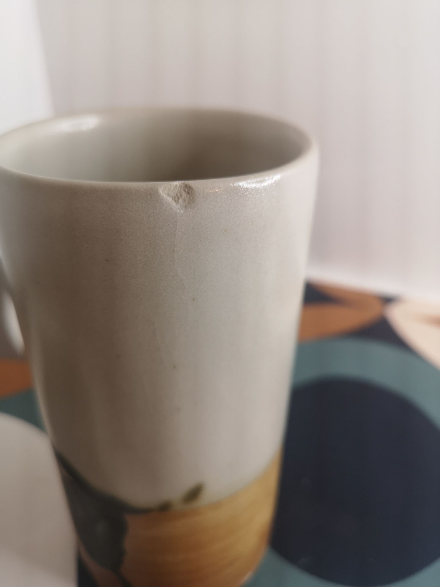 Vase rouleau en grés Poterie "La Colombe"