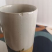Vase rouleau en grés Poterie "La Colombe"