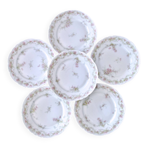Assiettes en porcelaine - emile