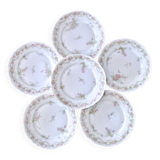 Emile Bourgeois porcelain plates, Drouot Paris