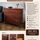 Vintage chest of drawers