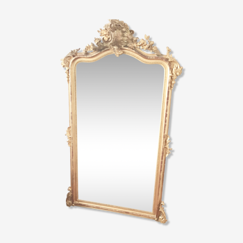 Miroir ancien style Louis XV 89x143cm