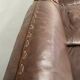 De Sede DS31 vintage leather 3-seater canapé banquette from the 1970s.