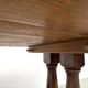 Table de ferme bourgeoise en chêne, années 50