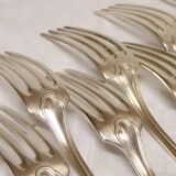 Lot de 12 fourchettes de table St Médard