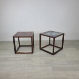 Danish coffee tables design Aksel Kjersgaard 60s vintage rosewood