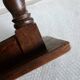 Stool, solid oak wood stool, stool plant stand.