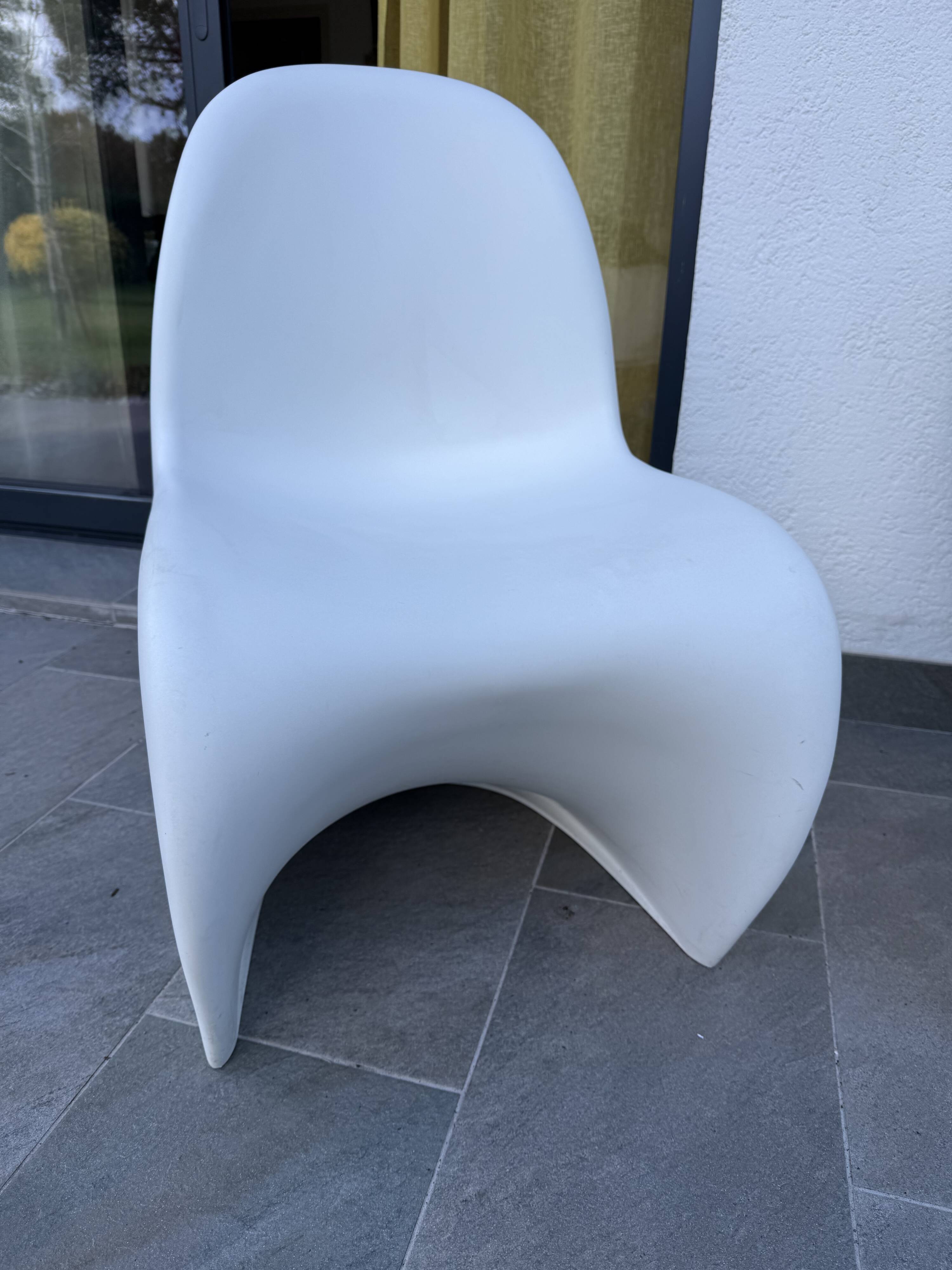 S Panton Chair by Verner Panton, Vitra edition