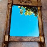 Gilded wooden mirror