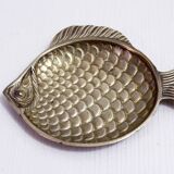 Vintage brass fish-shaped pocket tray