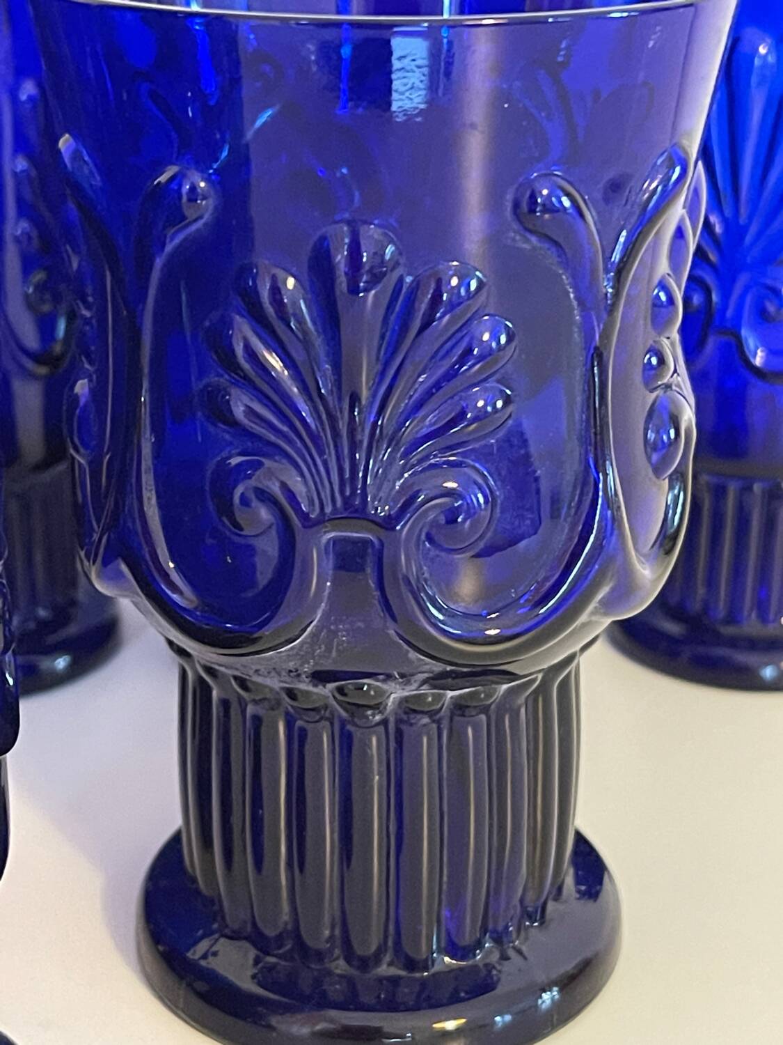 Pilgrim Cobalt Blue Glasses