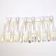 ST MEDARD set of 12 dessert forks with an antique style fillet Chinon 14.5 cm