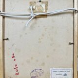 Oil on panel by charles de ziegler mountain landscape 1890-1962