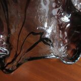 Large art glass pendant light, Pertti Santalahti for Humppila, Norway 1960s